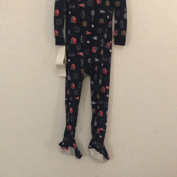 Carter's Toddler Boys 1-Pc. Sport-Print Footie PJ - Picture 7 of 8